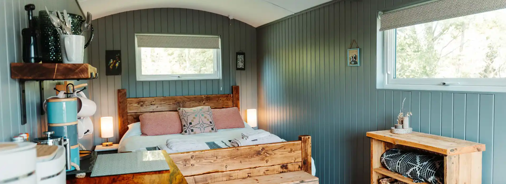 Dog friendly glamping stays in North Wales