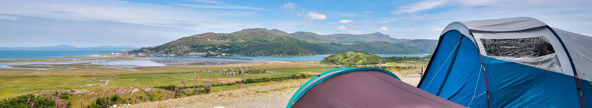 Campsites with great views