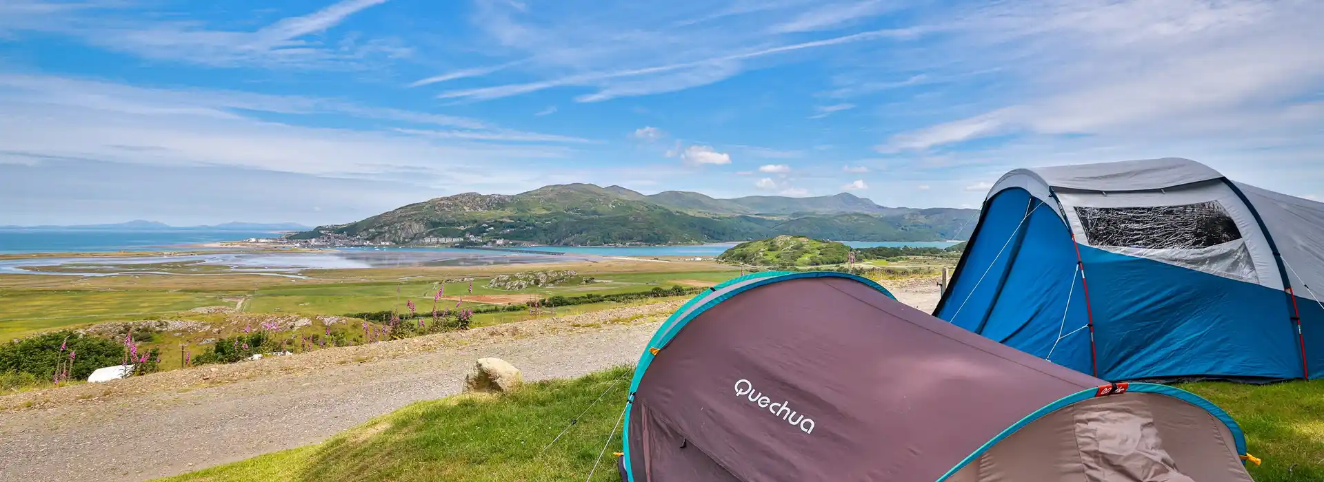 Campsites with great views