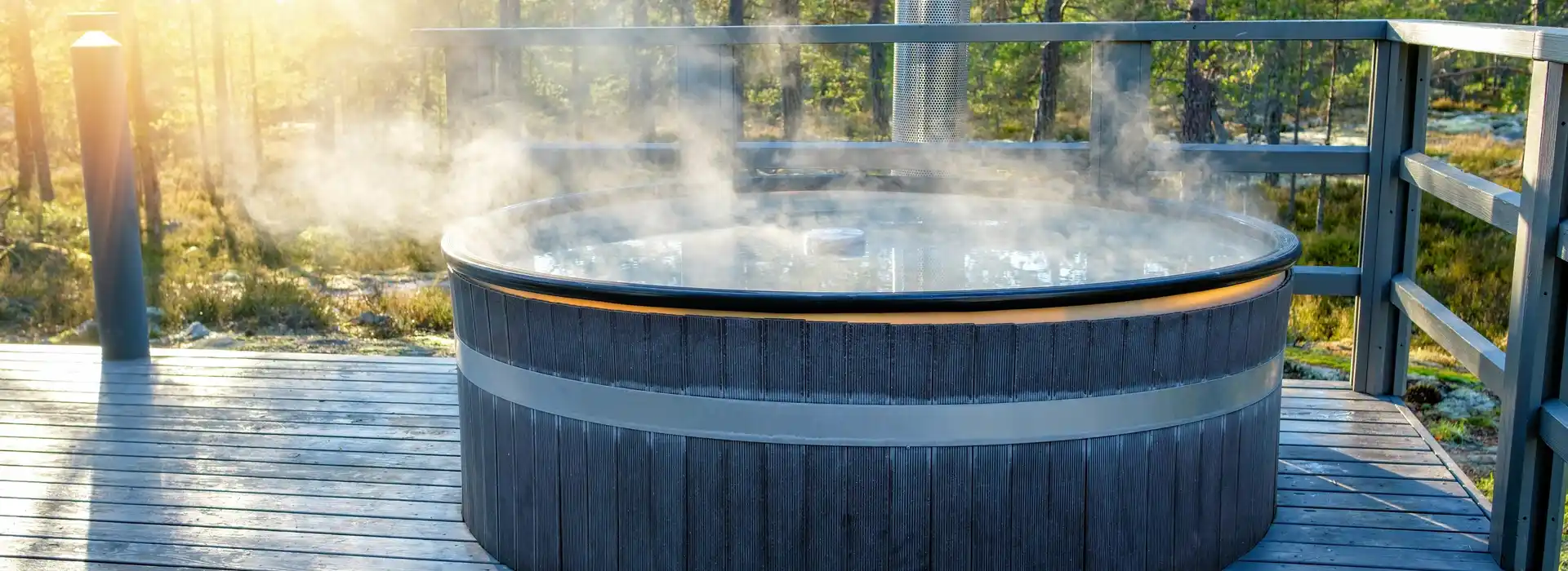 Glamping with hot tubs in Chester