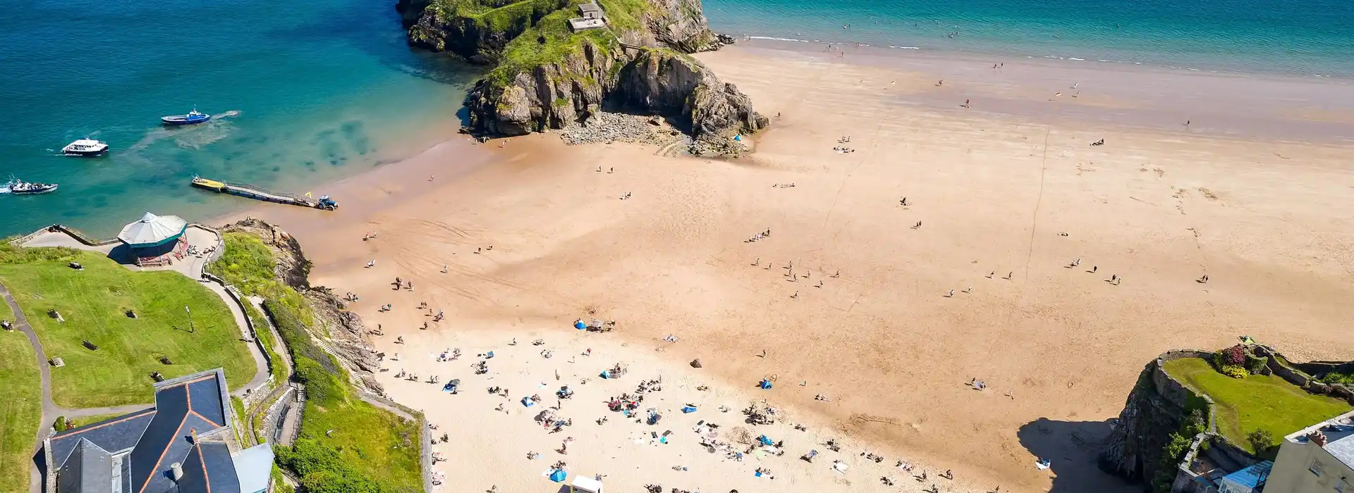 Quiet campsites near the beach