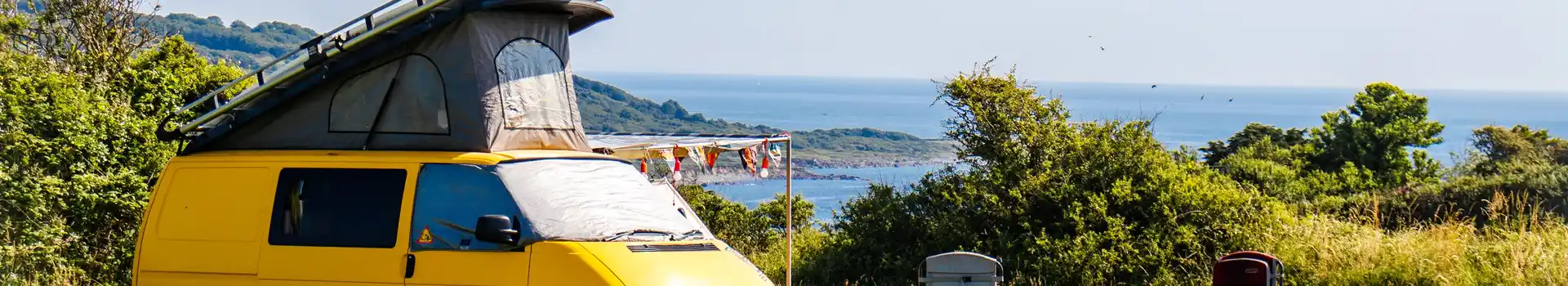 Beach and seaside campervan and motorhome sites in Cornwall