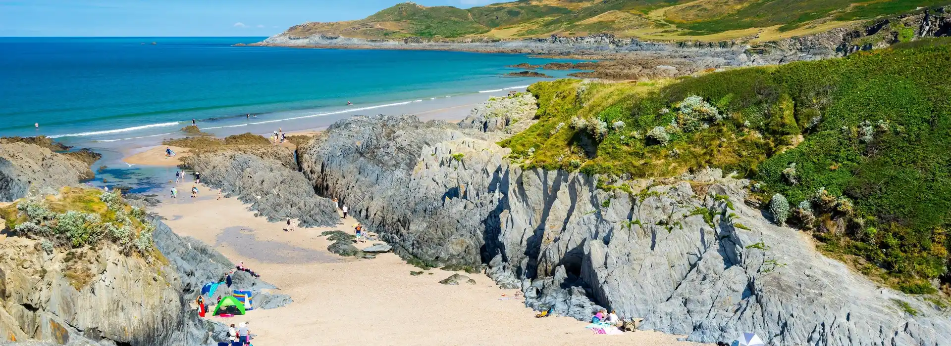 All year round campervan and motorhome sites in Devon