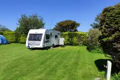 Serviced Grass Pitches at Cardinney Caravan and Camping Park