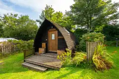 Wigwam camping cabin