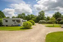 Serviced All Weather Pitches at Plough Lane Caravan Site