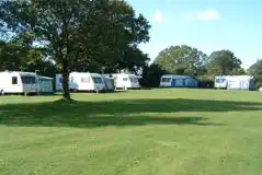 Non Electric Grass Pitches at Bowdens Crest Caravan and Camping Park