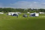 Non Electric Grass Pitches at Drayton Manor Camping and Caravanning Club Site