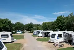 Electric Hardstanding Pitches at Crowborough Camping and Caravanning Club Site