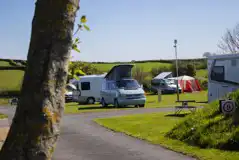 Hardstanding Pitches at Dartmouth Camping and Caravanning Club Site