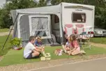 Electric Hardstanding Pitches at Hertford Camping and Caravanning Club Site