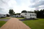 Electric Hardstanding Pitches at Walton on Thames Camping and Caravanning Club Site