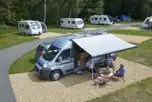 Electric Hardstanding Pitches at Woodhall Spa Camping and Caravanning Club Site