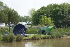 Non Electric Grass Pitches at Hereford Camping and Caravanning Club Site