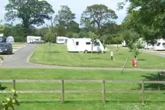 Electric Grass Pitches at The Orchards Holiday Park