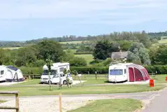 Electric Hardstanding Touring Pitches at The Orchards Holiday Park