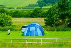Grass Pitches at Valley Farm Campsite