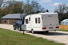 Electric Hardstanding Pitches at Long Meadow Campsite