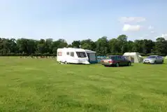 Electric Grass Pitches at Long Meadow Campsite