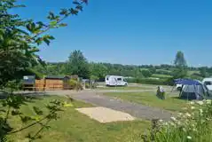 Electric Hardstanding Pitches (Clover) at Pineapple Farm Holidays 