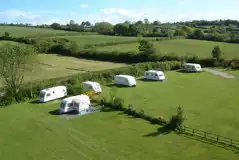 Grass Electric Pitch at Dolbryn Caravan and Campsite