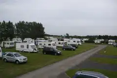 Serviced Grass Touring Pitches at Sunnydale Farm Camping and Caravan Site
