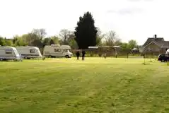 Electric Grass Pitch at Standen Lodge Campsite