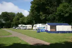 Electric Gravel Pitches at Forest Glade Holiday Park