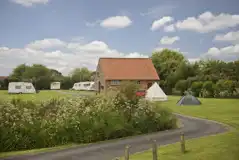 Electric Grass Pitches at Mill Farm Country Park