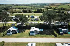 Electric Grass Pitches at Hendra Holiday Park