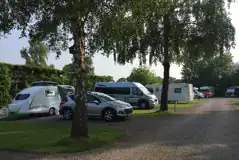 Electric Hardstanding Touring Pitches at Long Hazel Park