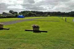Grass Camping Pitches at Larks Rise Caravan and Camping