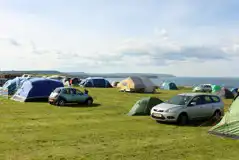 Non Electric Grass Pitches at Crows Nest Caravan Park