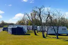 Electric Grass Pitches at Fairfields Farm Caravan and Camping Park