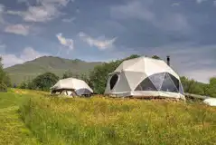 Camping Domes at Loch Tay Highland Lodges