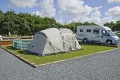 Fully Serviced Grass Pitches at Globe Vale Holiday Park