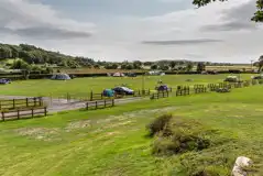 Electric Tent Pitches at Barcdy Caravan and Camping Park