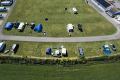 Large Non Electric Grass Pitches  at Watergate Bay Touring Park