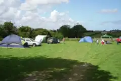 Electric Grass Pitches at York House Caravan Park