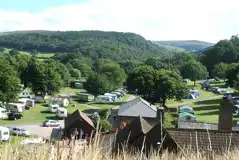 Hardstanding Touring Pitches at Burrowhayes Farm Caravan and Camping Site