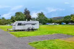Hardstanding Pitches at Glanllyn Lakeside Caravan and Camping Park