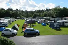 Electric Grass Pitches at Anwoth Holiday Park