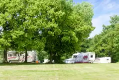 Non Electric Grass Pitches at Postern Hill Campsite