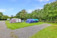 Electric Hardstanding Pitches at Tyn Cornel Camping