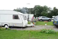 Fully Serviced Hardstanding Pitches at Aeron View Camping