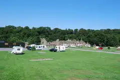 Standard Electric Hardstanding Pitches at Finchale Abbey Touring Park