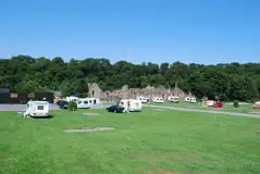 Fully Serviced Hardstanding Pitches at Finchale Abbey Touring Park