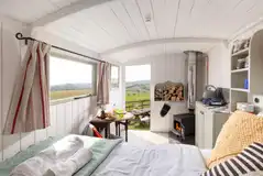 The Shepherd's Hut kitchenette 