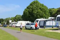 Meadow Super Pitches at Lady's Mile Holiday Park
