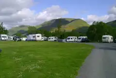 Grass Pitches at The Woods Caravan Park